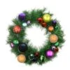 Northlight 24" Pre-Decorated Multicolor Ball Ornament Long Needle Pine Artificial Christmas Wreath, Unlit 1 Northlight 24" Pre-Decorated Multicolor Ball Ornament Long Needle Pine Artificial Christmas Wreath, Unlit -Michaels X-Mas Decor 28529 31453567