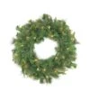 Northlight 24" Pre-Lit Canyon Pine Artificial Wreath With Clear Lights -Michaels X-Mas Decor 28529 32270532