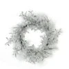 Northlight 22" Clear Ice & Snowflakes Black Twigs Wreath -Michaels X-Mas Decor 28529 32280565