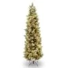 7.5 Ft. Pre-Lit Carolina Pine Slim Artificial Christmas Tree With Flocked Pine Cones, Clear Lights 1 7.5 Ft. Pre-Lit Carolina Pine Slim Artificial Christmas Tree With Flocked Pine Cones, Clear Lights -Michaels X-Mas Decor 28904 CAP3 330 75