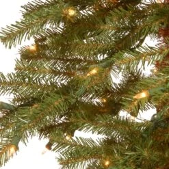 4 Ft. Pre-Lit Hickory Cedar Artificial Christmas Tree, Clear Lights 10 4 Ft. Pre-Lit Hickory Cedar Artificial Christmas Tree, Clear Lights -Michaels X-Mas Decor 28904 CED7 40LO S 2