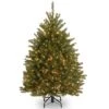4 Ft. Pre-Lit Dunhill® Fir Full Artificial Christmas Tree, Clear Lights -Michaels X-Mas Decor 28904 DUH 40LO