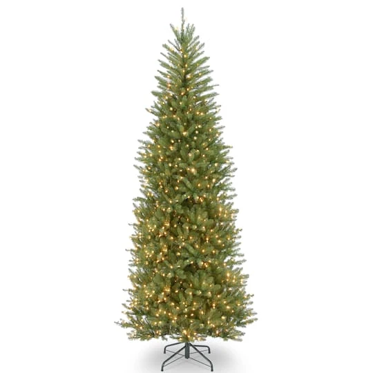 9 Ft. Pre-lit Dunhill® Fir Slim Artificial Christmas Tree, Clear Lights 3 9 Ft. Pre-lit Dunhill® Fir Slim Artificial Christmas Tree, Clear Lights - Image 2
