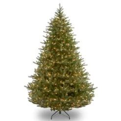 6.5 Ft. Pre-Lit Feel Real® Norway Medium Artificial Christmas Tree, Clear Lights -Michaels X-Mas Decor 28904 PENF1 300 65 1