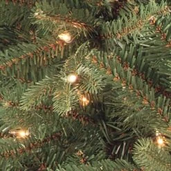 7.5 Ft. Pre-Lit Feel Real® Tiffany Fir Slim Artificial Christmas Tree, Clear Lights 11 7.5 Ft. Pre-Lit Feel Real® Tiffany Fir Slim Artificial Christmas Tree, Clear Lights -Michaels X-Mas Decor 28904 PETF3 304 75 2