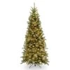 7.5 Ft. Pre-lit Tiffany Fir Slim Artificial Christmas Tree, Clear Lights 1 7.5 Ft. Pre-lit Tiffany Fir Slim Artificial Christmas Tree, Clear Lights -Michaels X-Mas Decor 28904 TFSLH 75LO S3