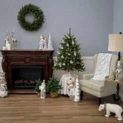 4 Ft. Pre-Lit Dunhill® Fir Full Artificial Christmas Tree, Clear Lights -Michaels X-Mas Decor D040004S 15