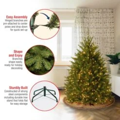 4 Ft. Pre-Lit Dunhill® Fir Full Artificial Christmas Tree, Clear Lights -Michaels X-Mas Decor D040004S 17
