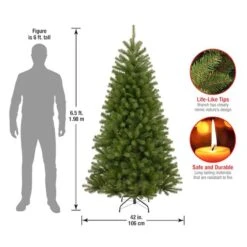 6.5ft. Unlit North Valley™ Spruce Medium Artificial Christmas Tree -Michaels X-Mas Decor D048025S 15