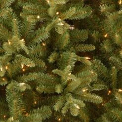 7.5 Ft. Pre-Lit Feel Real® Tiffany Fir Slim Artificial Christmas Tree, Clear Lights 12 7.5 Ft. Pre-Lit Feel Real® Tiffany Fir Slim Artificial Christmas Tree, Clear Lights -Michaels X-Mas Decor D048032S 13