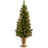 4ft. Pre-Lit Montclair Spruce Entrance Artificial Christmas Tree With Clear Lights 2 4ft. Pre-Lit Montclair Spruce Entrance Artificial Christmas Tree With Clear Lights -Michaels X-Mas Decor D205091S 1