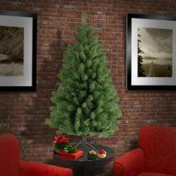 4ft. Unlit North Valley® Spruce Artificial Christmas Tree -Michaels X-Mas Decor D205102S 2