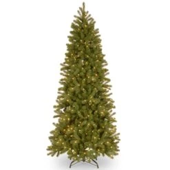 7ft. Pre-Lit Feel Real® Downswept Douglas® Fir Artificial Christmas Tree, 300 Dual Color® LED Lights -Michaels X-Mas Decor D205116S 1 1