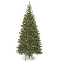 6.5ft. Pre-Lit Aspen Spruce Artificial Christmas Tree, Multicolor Lights 10 6.5ft. Pre-Lit Aspen Spruce Artificial Christmas Tree, Multicolor Lights -Michaels X-Mas Decor D228337S 1 1