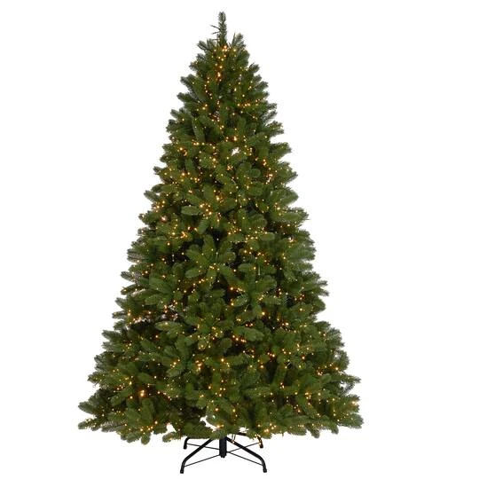 7.5ft. Pre-Lit Downswept Douglas® Fir Artificial Christmas Tree, Dual Color® LED Cosmic Lights® 4 7.5ft. Pre-Lit Downswept Douglas® Fir Artificial Christmas Tree, Dual Color® LED Cosmic Lights® - Image 2