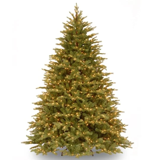 7.5ft. Pre-Lit Feel-Real® Nordic Spruce® Artificial Christmas Tree, Clear Lights 3 7.5ft. Pre-Lit Feel-Real® Nordic Spruce® Artificial Christmas Tree, Clear Lights