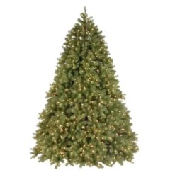 7.5ft. Pre-Lit PowerConnect™ Deluxe Downswept Douglas® Fir Artificial Christmas Tree, Dual Color® LED Lights
