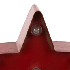 Glitzhome® 7.5" Marquee LED Star Stocking Holder -Michaels X-Mas Decor D231687S 5