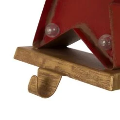 Glitzhome® 7.5" Marquee LED Star Stocking Holder -Michaels X-Mas Decor D231687S 6