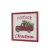 Glitzhome® 18" Wooden Truck Wall Décor -Michaels X-Mas Decor D231746S 1