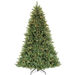 10ft. Pre-Lit Fraser Fir Artificial Christmas Tree, Clear Lights