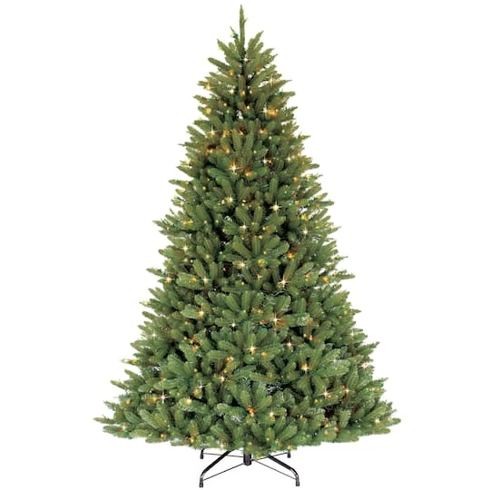 10ft. Pre-Lit Fraser Fir Artificial Christmas Tree, Clear Lights 3 10ft. Pre-Lit Fraser Fir Artificial Christmas Tree, Clear Lights