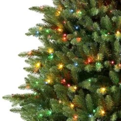 7.5ft. Pre-Lit Fraser Fir Artificial Christmas Tree, Color Select Clear & Multi-Colored Lights -Michaels X-Mas Decor D248402S 22