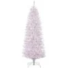 7.5ft. Pre-Lit White Fraser Fir Pencil Artificial Christmas Tree, Clear Lights 1 7.5ft. Pre-Lit White Fraser Fir Pencil Artificial Christmas Tree, Clear Lights -Michaels X-Mas Decor D248413S 20