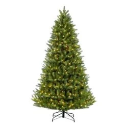 7.5ft. Pre-Lit Glacier Fir Artificial Christmas Tree, Clear Lights -Michaels X-Mas Decor D248428S 20 1