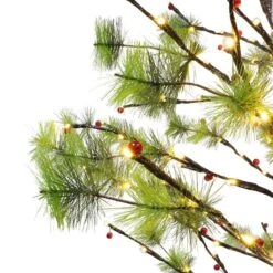 4ft. Pre-Lit Twig Tree, White LED Twinkle Lights 8 4ft. Pre-Lit Twig Tree, White LED Twinkle Lights -Michaels X-Mas Decor D248431S 5