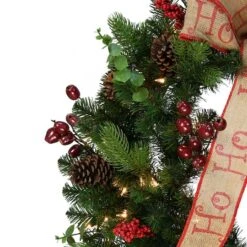 30" Pre-Lit Decorated Wreath -Michaels X-Mas Decor D248476S 6