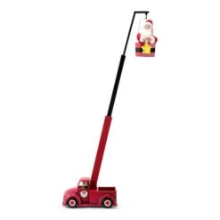 Animated Santa's Cherry Picker -Michaels X-Mas Decor D250214S 2
