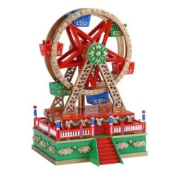 Ferris Wheel Mini Carnival Music Box -Michaels X-Mas Decor D250226S 3