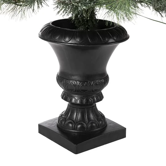 4ft. Pre-Lit Flocked Pinecones & Berries Christmas Tree With Warm White Lights 7 4ft. Pre-Lit Flocked Pinecones & Berries Christmas Tree With Warm White Lights - Image 5