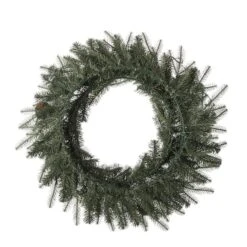 Glitzhome® 24" LED Greenery & Pinecone Christmas Wreath 13 Glitzhome® 24" LED Greenery & Pinecone Christmas Wreath -Michaels X-Mas Decor D251184S 4
