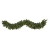 6ft. Pre-Lit White Warm LED White Mountain Pine & Pinecones Artificial Garland -Michaels X-Mas Decor D251207S 1