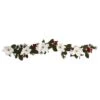 6ft. Magnolia, Pine & Berries Artificial Garland -Michaels X-Mas Decor D251212S 11