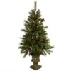 4ft. Pre-Lit Artificial Christmas Tree With Berries & Pinecones, Clear LED Lights -Michaels X-Mas Decor D251262S 11
