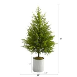 4ft. Unlit Norfolk Island Pine Artificial Christmas Tree -Michaels X-Mas Decor D251287S 2