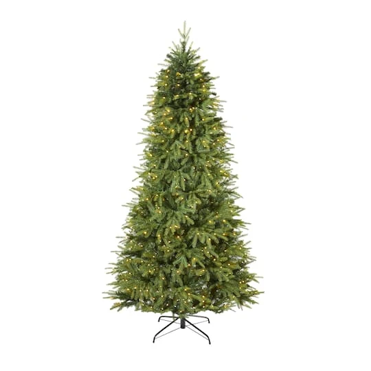 7ft. Pre-Lit Vancouver Fir Natural Look Artificial Christmas Tree With Clear LED Lights 2 7ft. Pre-Lit Vancouver Fir Natural Look Artificial Christmas Tree With Clear LED Lights