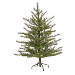 4ft. Pre-Lit Vancouver Mountain Pine Artificial Christmas Tree With Clear Lights