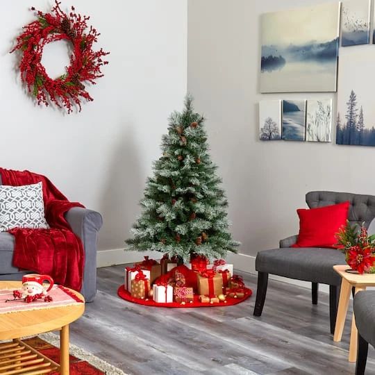 5ft. Unlit French Alps Mountain Pine Artificial Christmas Tree 8 5ft. Unlit French Alps Mountain Pine Artificial Christmas Tree - Image 6