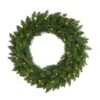 24" LED Green Pine Artificial Christmas Wreath 2 24" LED Green Pine Artificial Christmas Wreath -Michaels X-Mas Decor D251388S 1