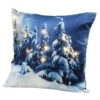 Winter Scene Pillow With LED Lights -Michaels X-Mas Decor D252364S 1