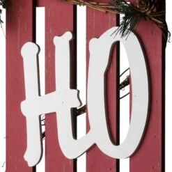 4ft. Red & White Ho Ho Ho Wall Sign -Michaels X-Mas Decor D252498S 15