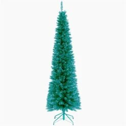 6ft. Unlit Tinsel Artificial Christmas Tree -Michaels X-Mas Decor D252629S 1 1