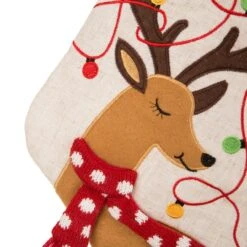 Glitzhome® 21" LED Reindeer Christmas Stockings, 2ct. -Michaels X-Mas Decor D252853S 7