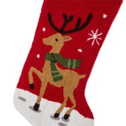 Glitzhome® 20" Red Reindeer Stockings, 2ct. 14 Glitzhome® 20" Red Reindeer Stockings, 2ct. -Michaels X-Mas Decor D252891S 4