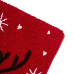 Glitzhome® 20" Red Reindeer Stockings, 2ct. 17 Glitzhome® 20" Red Reindeer Stockings, 2ct. -Michaels X-Mas Decor D252891S 7