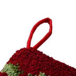 Glitzhome® 19" Santa Hooked Stocking 15 Glitzhome® 19" Santa Hooked Stocking -Michaels X-Mas Decor D252943S 5